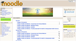 Desktop Screenshot of moodle.nwhealth.edu