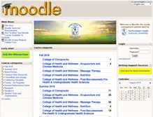 Tablet Screenshot of moodle.nwhealth.edu